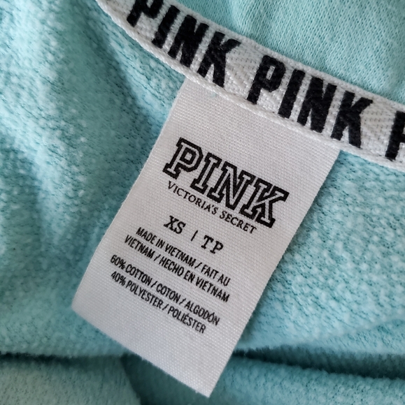 Victoria's Secret PINK sweater top color block sz XS - Picture 6 of 6